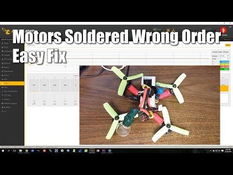 Quadcopter Motors Wrong Order: Cleanflight/Betaflight Easy Fix - UCX3eufnI7A2I7IkKHZn8KSQ