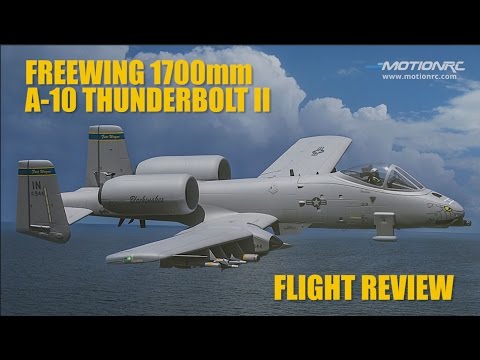 Freewing 1700mm A-10 Thunderbolt II Flight Review - UCubk5oFcnH0G47QJsj22fKw