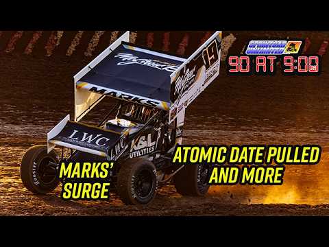 SprintCarUnlimited 90 at 9 for Tuesday, June 16th: Brent Marks' surge, All Stars and Atomic, more - dirt track racing video image