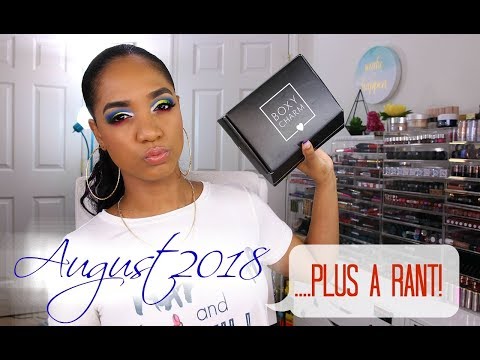 AUGUST 2018 BOXYCHARM Unboxing....plus A RANT  - UCPWE8QVTHPLqYaCOuqWNvIw