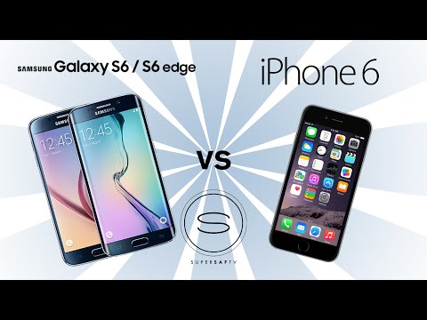 Samsung Galaxy S6/S6 Edge vs iPhone 6 | SuperSaf TV - UCIrrRLyFMVmmL9NDAU2obJA