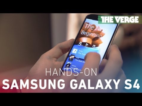 Galaxy S4 hands-on demo - UCddiUEpeqJcYeBxX1IVBKvQ