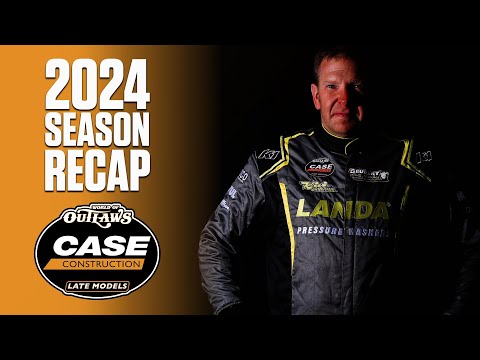 Brent Larson | 2024 World of Outlaws CASE Construction Equipment Late Model Season Recap - dirt track racing video image