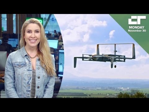 Amazon's New Prime Air Drone Revealed | Crunch Report - UCCjyq_K1Xwfg8Lndy7lKMpA