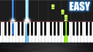 Selena Gomez - The Heart Wants What It Wants - EASY Piano Tutorial by PlutaX - Synthesia