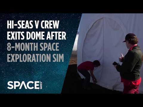 HI-SEAS V Crew Exits Dome After 8-Month Space Exploration Simulation - UCVTomc35agH1SM6kCKzwW_g