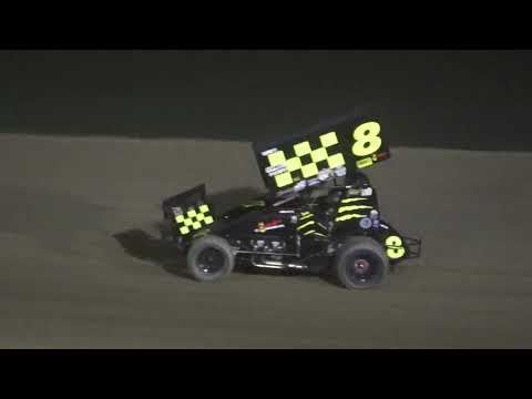 Great Lakes Super Sprints (GLSS) B-Feature at Crystal Motor Speedway, Michigan on 04-23-2022!! - dirt track racing video image
