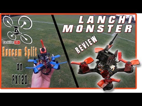 Lanchi Monster 76mm drone racer Review Test Démo / Runcam Split en Action !!! - UCPhX12xQUY1dp3d8tiGGinA