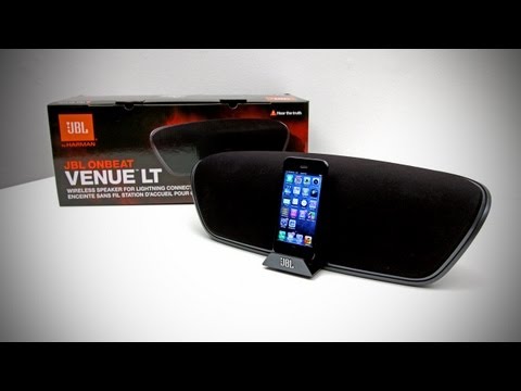 JBL Onbeat Venue LT Unboxing (Wireless Speaker for iPhone 5 & More) - UCsTcErHg8oDvUnTzoqsYeNw