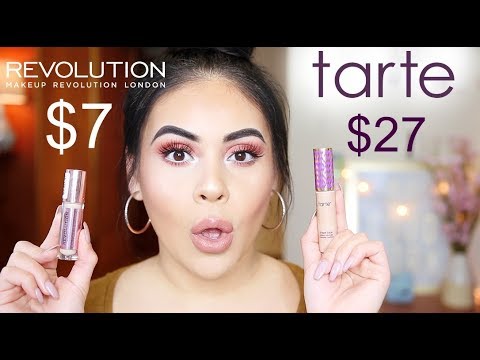 DUPE ALERT: MAKEUP REVOLUTION CONCEALER VS TARTE SHAPE TAPE CONCEALER | JuicyJas - UCqTR5f7YkGro3cPv23SqcqQ