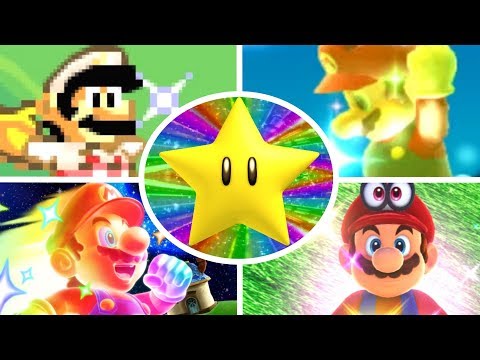 Evolution of Super Stars in Mario Games (1985-2017) - UC-2wnBgTMRwgwkAkHq4V2rg