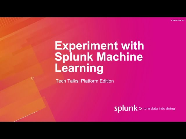 How Splunk and Machine Learning Can Improve Your Business