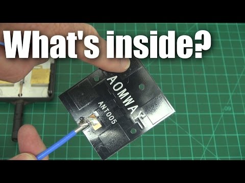 What's inside the Aomway 15dBi 5.8GHz FPV patch antenna? - UCahqHsTaADV8MMmj2D5i1Vw