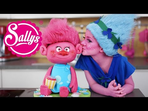 The Trolls Motivtorte / Fondant Cake 3 D / Sallys Welt