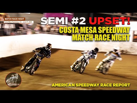 UPSET in SEMI 2 BATTLE to Advance to the Main Event! - dirt track racing video image