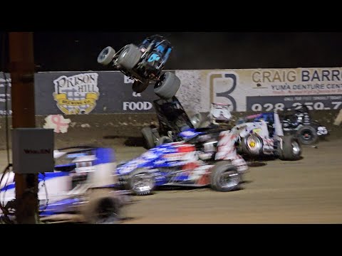 Wreck Of The Week From Cocopah Speedway November 4th 2023 - dirt track racing video image