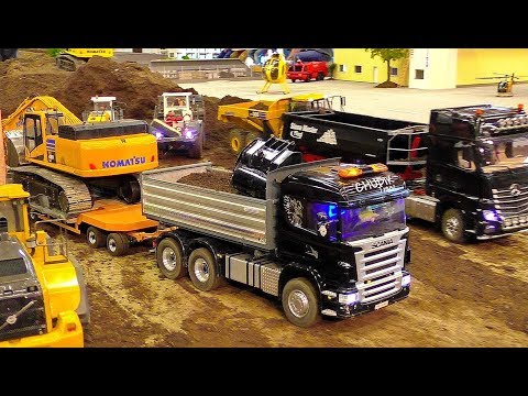 AMAZING RC MACHINES IN SCALE 1:16 WORKING HARD ON THE RC CONSTRUCTION SITE - UCNv8pE-nHTAAp77nXiAB9AA