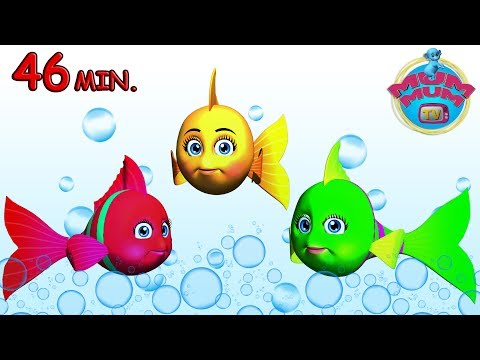 3 Little Fishes, The Wheels On the Bus and more English Nursery Rhymes Songs for Kids | Mum Mum TV - UC6nLzxV4OEvfvmT2bF3qvGA