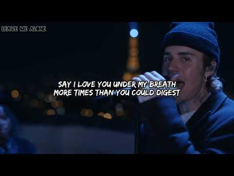 Justin Bieber - 2 Much . Live In Paris ( Lyrics )
