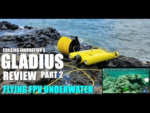 GLADIUS Submersible ROV Drone Review - Part 2 - Flying FPV Underwater - Pilot's View  - UCVQWy-DTLpRqnuA17WZkjRQ