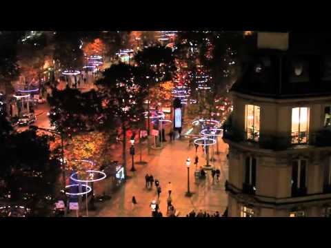 "Tree rings" -Christmas Illuminations Champs-Elysees Paris ( 2011-2012)