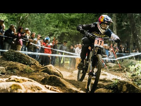 Downhill MTB Racing Highlights from Lourdes | UCI Mountain Bike World Cup 2017 - UCblfuW_4rakIf2h6aqANefA