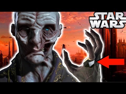 Star Wars Episode 8 The Last Jedi Snoke's NEW Look Revealed and Explained! - UC8CbFnDTYkiVweaz8y9wd_Q