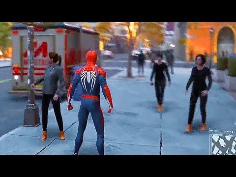 Spider-Man PS4 - 22 Minutes of Free Roam Open-World Gameplay (2018) - UCa5qeML93Hg37Ckn22pxdHA