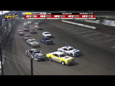 Hobby Stock Feature | Rapid Speedway | 9-17-2021 - dirt track racing video image