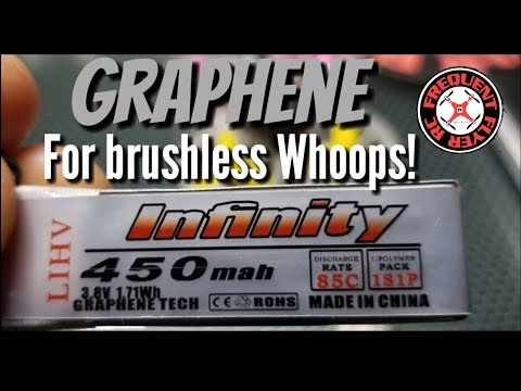 Infinity 450mah 1S HV Graphene Packs - Fuel For Your Brushless Whoop! - UCNUx9bQyEI0k6CQpo4TaNAw