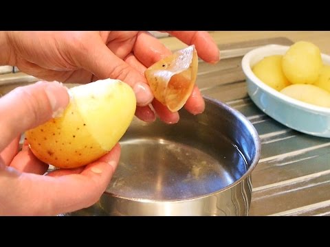 Super Quick Potato Peeling! - Life Hack - UC0rDDvHM7u_7aWgAojSXl1Q