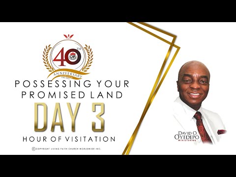 DOMI STREAM: DAY 3  40TH ANNIVERSARY PROPHETIC FEAST  HOUR OF VISITATION  4, MAY 2021.