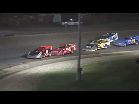 Late Model A-Feature at Crystal Motor Speedway, Michigan on 06-18-2022!! - dirt track racing video image