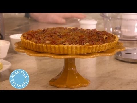 Pumpkin Pecan Tart | Thanksgiving Recipes |Martha Stewart