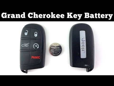 Key battery replacement on 2010-2021 Jeep Grand Cherokee - Jeep Grand ...