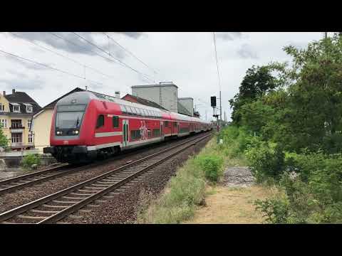 112 133 mit fünf Doppelstockwagen