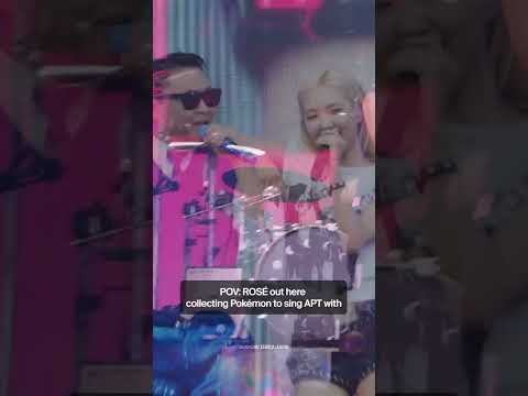 ROSÉ’s building her APT Pokédex — who do you want to see next? 👀