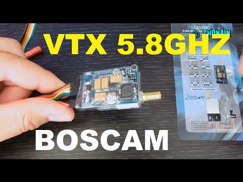 VTX BOSCAM 5.8 ghz - EMETTEUR VIDEO FPV BANGGOOD REVIEW - UC4ltydtTT9HwtUI9l0kpf2Q