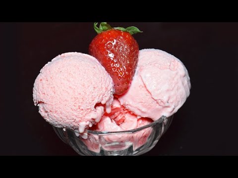 Homemade Strawberry Ice Cream Recipe - Kitchen With Amna - UCQ2P7C8UGoVM6AhqsVx-M0Q