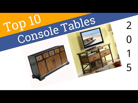 10 Best Console Tables 2015 - UCXAHpX2xDhmjqtA-ANgsGmw