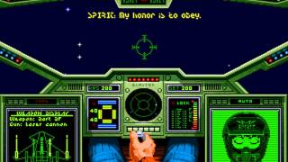 Wing Commander (DOS) - Intro & First Mission (Enyo 1)