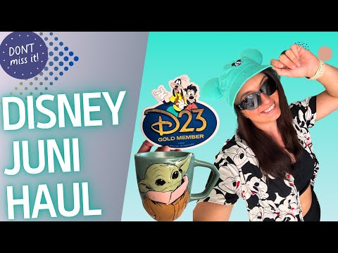 🌟 Mini Disney Haul Juni 2025 – neue Sonnenbrille, Primark & Disneyland Paris Merchandise!
