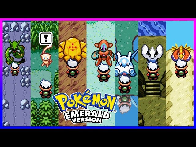 How do you catch the legendary Pokemon in Emerald?