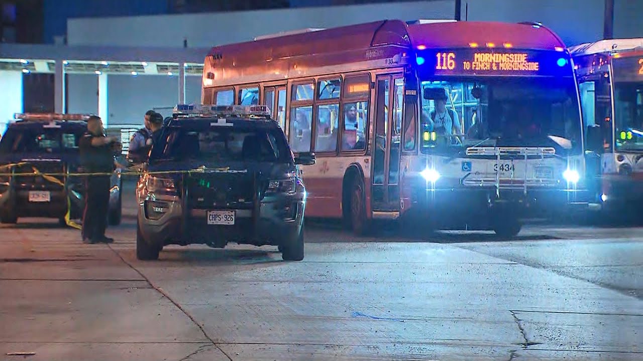 Five teens arrested after random stabbing on public transit in Toronto