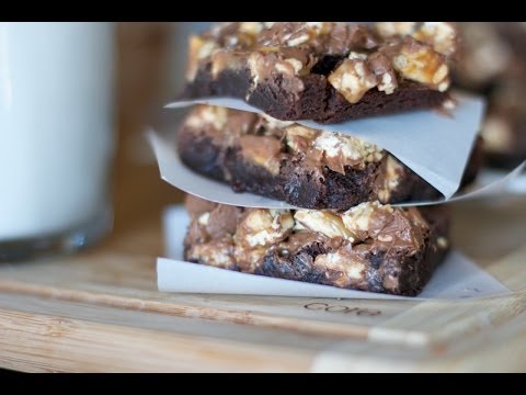 Snickers Bar Brownies Recipe - UCubwl8dqXbXc-rYE8MOSUnQ