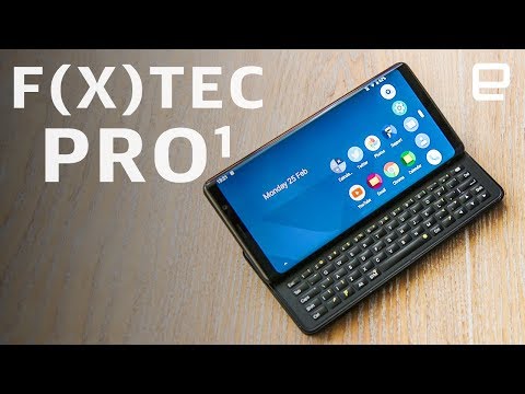 F(x)Tec Pro1 Hands-on: A full-keyboard flagship at MWC 2019 - UC-6OW5aJYBFM33zXQlBKPNA