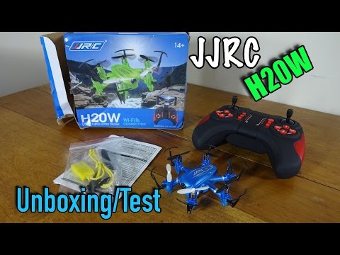 JJRC H20W Unboxing and Quick Test - UC2c9N7iDxa-4D-b9T7avd7g