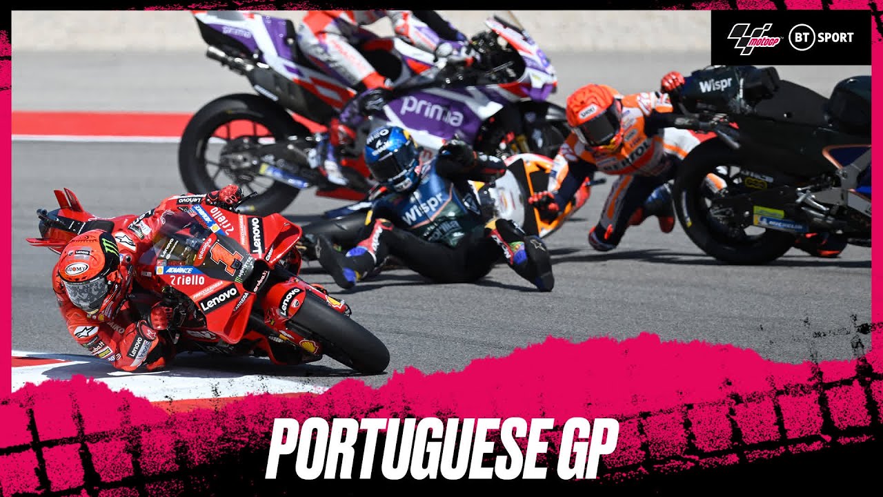 MotoGP Highlights: Portugal (2023) | Reckless Marc Márquez causes havoc in season opener