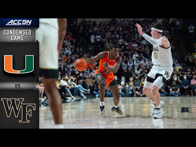 Miami Vs Wake Forest: Who Will Win the Basketball Game?
