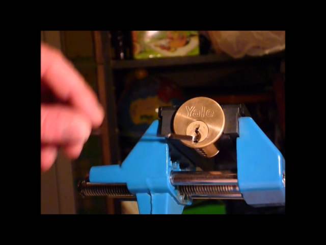 How to Open a Yale Door Lock with a Key